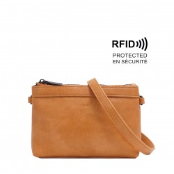 Dory Clutch - Saddle Tan 